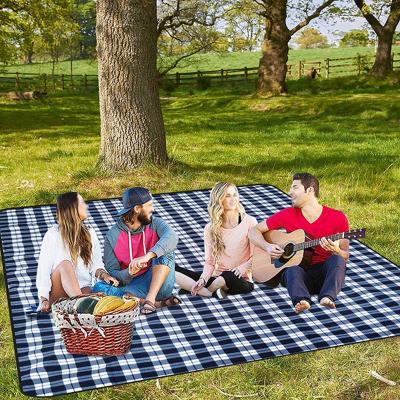 China Luxury Eco Soft Picnic Mat Foldable Picnic Blanket Mat Multiplayer Resting Waterproof Outdoor for sale