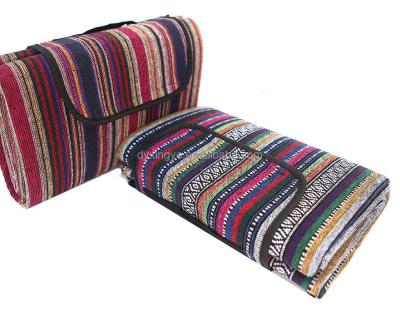 China Waterproof Moisture Proof Crawling Anti-fouling Mat Blanket Picnic Ethnic Style for sale