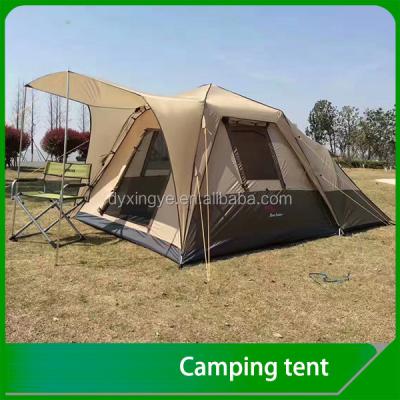 China Outdoor high quality automatic aluminum pole family outdoor camping tent for 4-6 person for sale