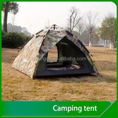 China High quality outdoor automatic aluminum pole outdoor camping tent for 3 person for sale