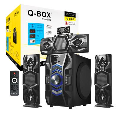 China No Q-BOX Q-1603 Active Amplified Woofer Professional Audio Video System for sale