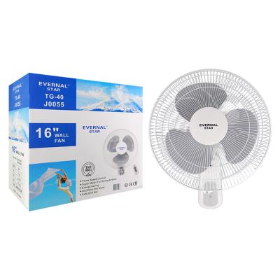 China Wall Fan EVERNAL STAR TG-40 Mini Electric Fan Wall Mounted Fan for sale