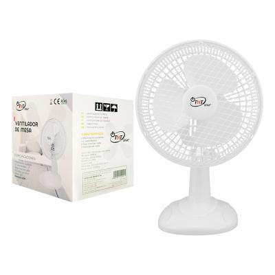 China Portable White Cheap Electric Fan TNTSTAR China 6 INCHES Mini Desk Fan Price 220V for sale