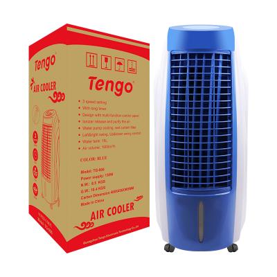 China Tengo TG-006 3 Speed ​​MOBILE Mini Air Cooler Fan Water Evapolar Humidifier Desktop Air Cooler Fan Price Portable for sale