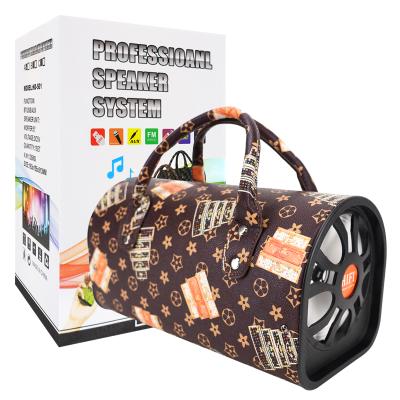 China No Connection Wholesaler HD-501 Active 4 Inch LED Light Trolley Wireless Speaker for sale