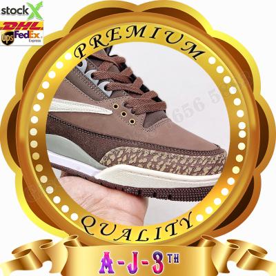 China Fashion Trend Branded Retro Shoes 3s Putian Premium Running Version Women's Sport Shoes Comfortable Basketball Shoes For Men for sale