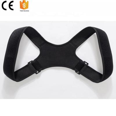 China Best Popular Comfortable Comfortable Adjustable Breathable Neoprene Back Posture Corrector for sale