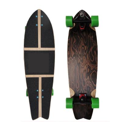 China China fashion personality street fashion skateboard four wheel durable board fish cheap electric skateboard for sale