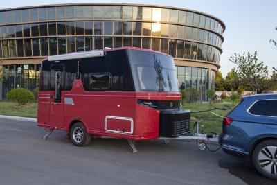 China Remolque de campista eléctrico del ocio del remolque rv 100km/H del viaje Xiaomi TV en venta