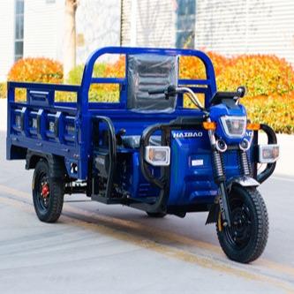 China Camión eléctrico para uso general azul 1000W del cargo E Trike del camión del triciclo en venta