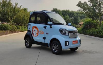 China 34km/h Coche eléctrico de cuatro ruedas Mini Caravana conveniente Vehículo eléctrico de pasajeros en venta