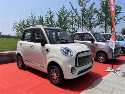 China 60V 3000W Cuatro ruedas coche eléctrico conveniente caravana de pasajeros eléctricos en venta