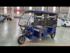 Road Legal Passenger Trike Electric 1500W Closed Passenger Tricycle