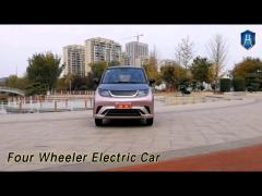 Charging Four Wheeler Electric Car 5000W Eco Friendly Closed Type