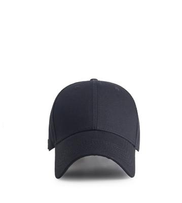 China COMMON Women's Fashion Solid Ball Caps Black Baseball Cap Distressed Waist Shape Hats for sale