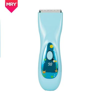 China Safety MRY Baby Clipper Trimmer Professional Ceramic Blade Low Noise Rechargeable Baby Hair Clipper for sale