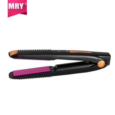 China MRY Straight Hair Electric Hair Straightener Professional Hair Straightener Curly Hair+Curl Home Use for sale