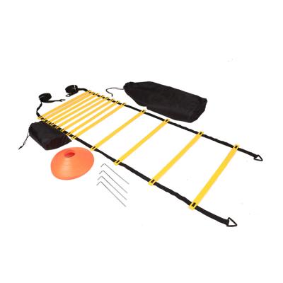 China Durable Sports Speed ​​Football Agility Ladder Speed ​​Agility Training Ladder And Cones Set Fitness Equipment Drills for sale