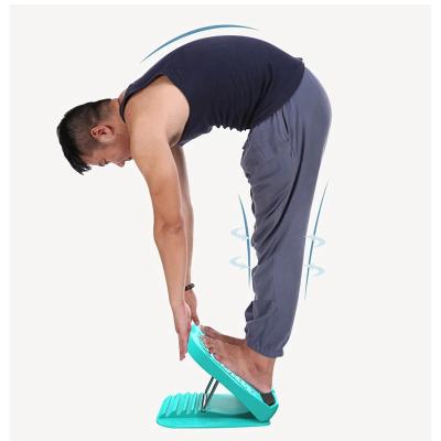 China Stretching After Exercise Yoga Stretch Board Fitness Balance Board Home Bodybuilding Plate Leg Tendon Pulling Plate for sale