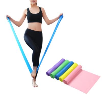 China Hot Selling Durable Resistance Exercise Eco-friendly Mat Fitness Yoga Rubber Band for sale