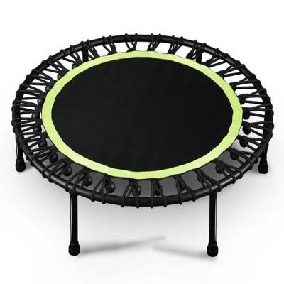 China Without Protective Net New Design Indoor Fitness Kids Safety Around Jumping Bed Mini Trampoline for sale