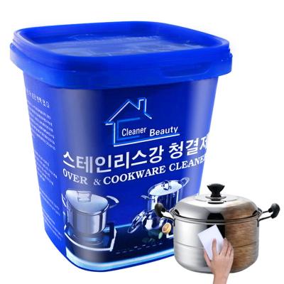 China Stainless Steel Sustainable Powerful Cookware Paste Household Kitchen Wash Pot Strong Cleaning Cream Detergent for sale