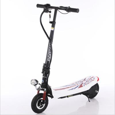 China Alloy+steel 24V 10Ah Foldable Chain Of Aluminum Brushless Motor Lithium Battery 20-30km Per Charge Adult Electric Scooter for sale