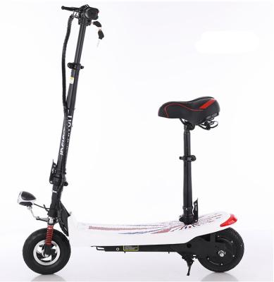 China 24V 350W CE certificate 35km/h unisex cheap folding portable adult electric scooter best for sale for sale