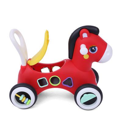 China Ride On Toy Hot Selling Best Gift Ride On Car For Baby With Educational Toys With Push Handle Cheap Plastic Baby Swing Car for sale