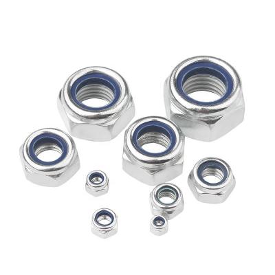 China Heavy Industry Din985 Din982 Hex Nylon Insert Lock Nuts for sale