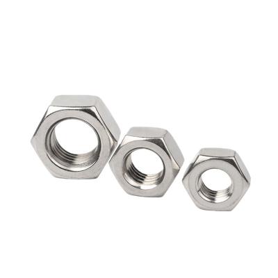 China Heavy Industry Carbon Steel Zinc Hex Nuts For Screw Type And Locking Round Screws And Nuts for sale