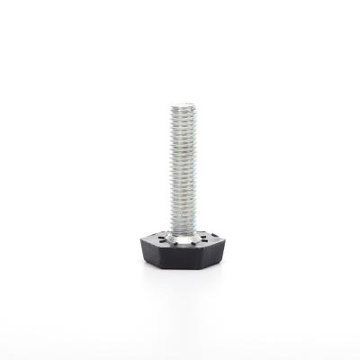 China Cheap Modern Simplicity Diameter25-M10*45mm PP Modern Simple Hardware M5 Screw Adjustable Feet for sale