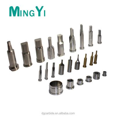 China Factory High Strength Abrasion Tungsten Carbide Steel Hss Cast Tapered Punch Pins Tool And Die for sale