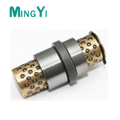 China HASCO Precision Metal Ball Bearing Guide Post Steel Pillar and Bushing for sale