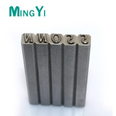 China High precision metal punch tool with marked letter, metal square punch, square punch die for sale