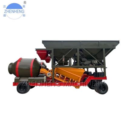 China Factory Mobile Concrete Batching Plant With Prepared Drum Concrete Batching Plant Sale In Pakistan for sale