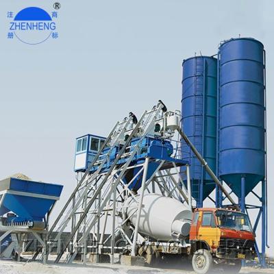 China Mixed Concrete Plant Indonesia Cement Plant Sale 75m3h Concrete Batching Plant hzs75 for sale