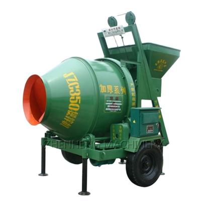 China Building Material Shops Cement Mixer With Drum JZC350 Poly Concrete Mixer With Hopper Cement Mixer For Sale Electric for sale