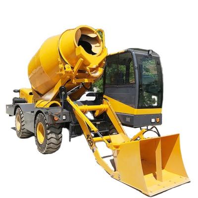 China Factory Zhenheng Brand 3.5m3 Self Loading Concrete Mixer Truck Mixing Cement Machine for sale