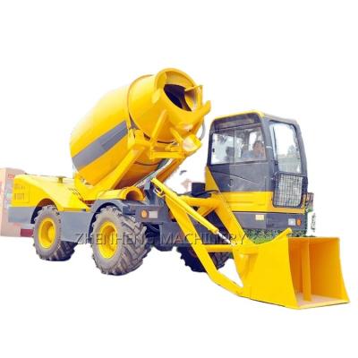 China Factory Manufacturer Professional Concrete Mixer Pump Truck Self Loading Concrete Mixer Truck for sale