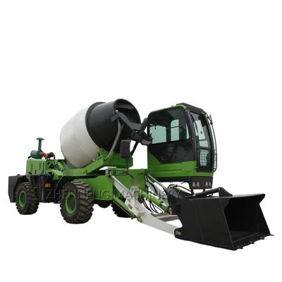 China Factory High Efficiency Self Loading Concrete Mixer Truck For Sale for sale