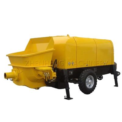 China Electric Plant Concret Transfer Pump HBTS40 Concrete Mixer Pump Trailer Concrete Pump for sale