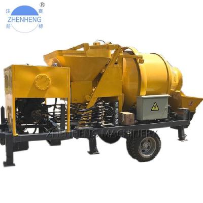 China Factory 2021 latest designs sell good concrete pump JBS40R concrete pump small diesel concrete pump machine for sale