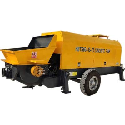 China Factory concrete pump trailer for sale HBTS40 portable concrete pump small electric concrete pump for sale