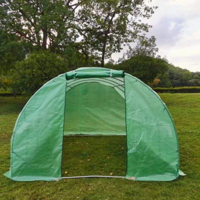 China Stable structure easily assembled cheap agricultural poly tent single span poly tunnel film green house single-span poly tunnel greenhouses for sale for sale