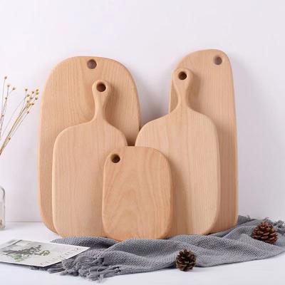 China Factory Stocked Custom Design Walnut Beech Acacia Wood Choppers Supplier Laser Engraved Block Cutting Wood Serving Wood Boards for sale