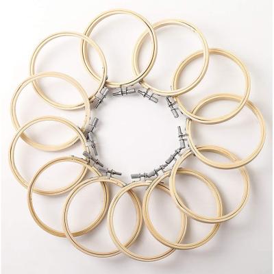 China Japan Embroidery Hoop Stitch High Quality Environmental Friendly Bamboo Cross Frame for sale