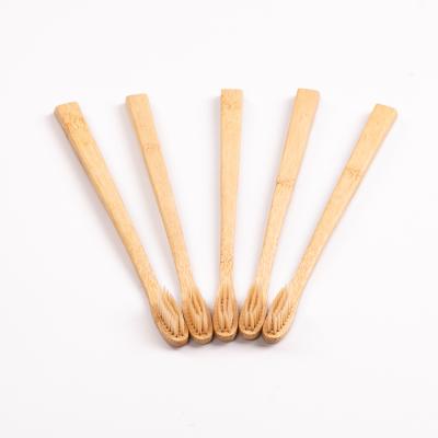 China Eco-Friendly Private Biodegradable Bambu Charcoal Bristle Natural Bamboo Wooden Case Custom Wholesale Disposable Toothbrush for sale