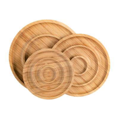 China Highly Durable Home Hotel Restaurant Collection Bambootrays And Dishes Dish Tray Serving Tray Wooden Tray Bamboo Tray For Breakfast for sale