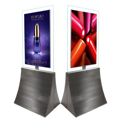 China INDOOR AND OUTDOOR vertical double-sided display machine floor advertising LCD digital sign advertising display for sale